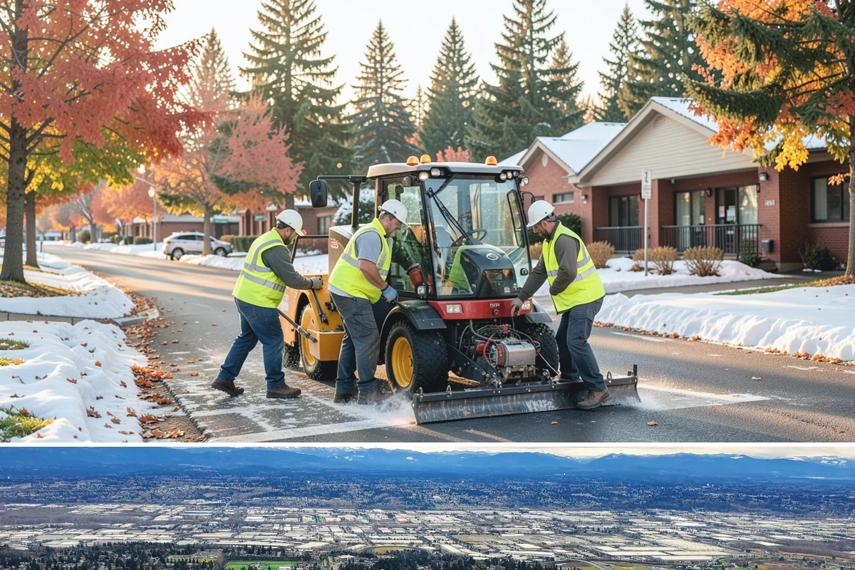Manhole Adjustment in SeaTac, King County, WA - Manhole adjustments are typically scheduled with dry-weather paving projects for proper material placement and cure.