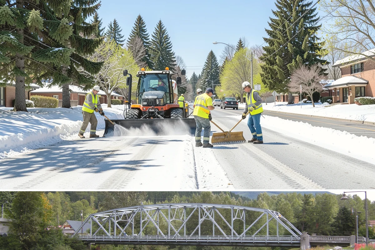 Manhole Adjustment in Skykomish, King County, WA - Manhole adjustments are typically scheduled with dry-weather paving projects for proper material placement and cure.