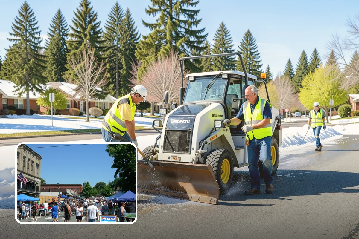 Manhole Adjustment in Snohomish, Snohomish County, WA - Eliminates ride hazards from out-of-grade castings
