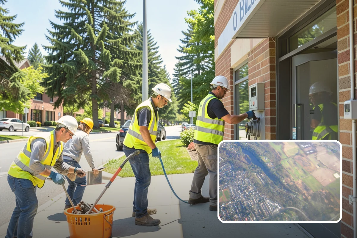 Median & Roundabout Landscaping in Algona, King County, WA - Sight-safe plant selection maintains driver visibility and MUTCD compliance