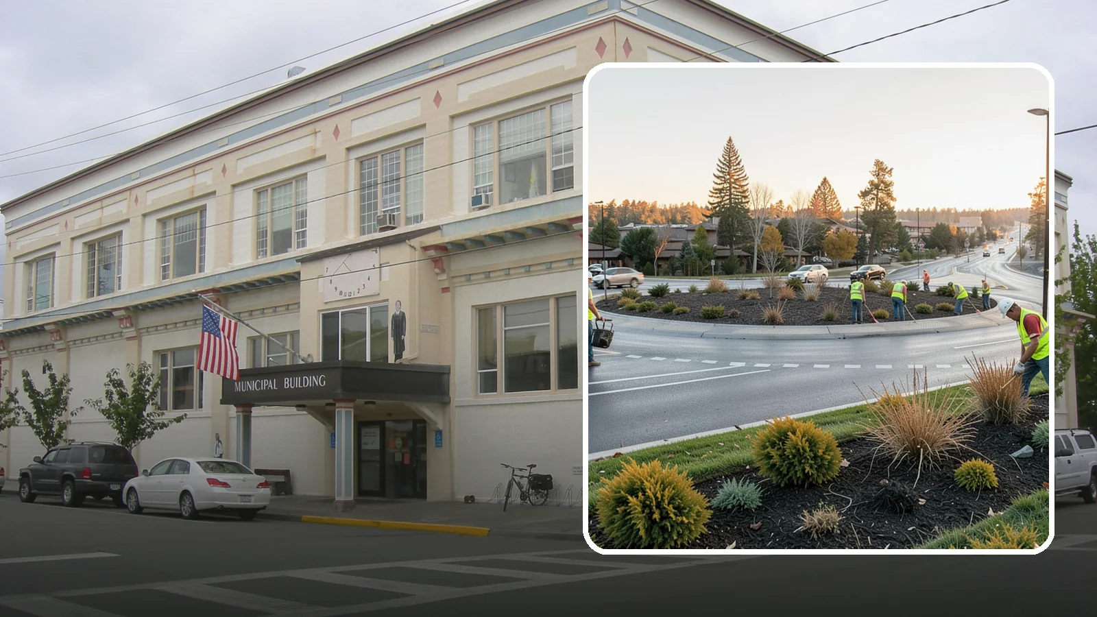 Median & Roundabout Landscaping in Anacortes, Skagit County, WA - We install and maintain durable, sight-safe plantings in medians and roundabouts for Western Washington transportation and public...