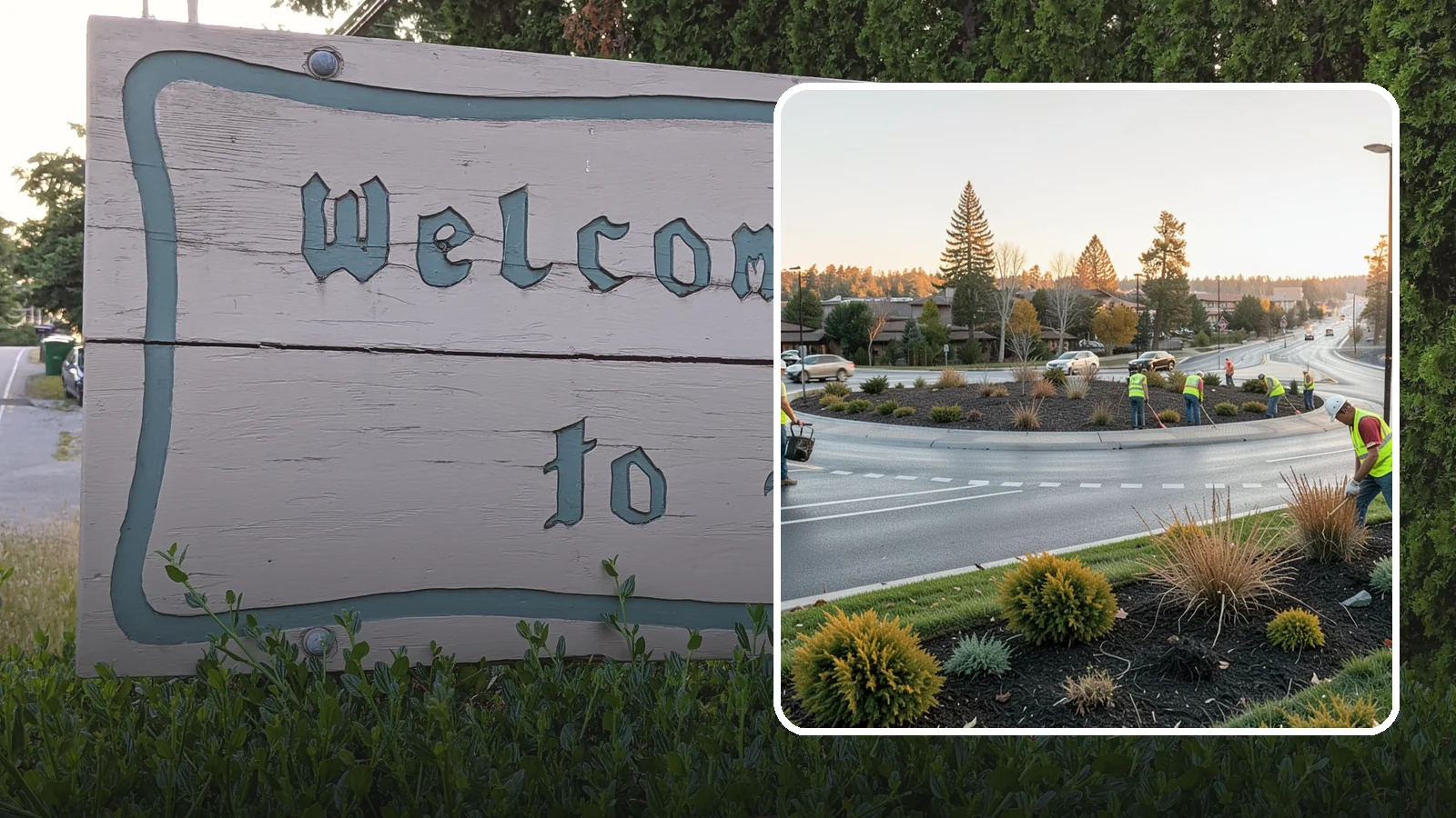 Median & Roundabout Landscaping in Brier, Snohomish County, WA - We install and maintain durable, sight-safe plantings in medians and roundabouts for Western Washington transportation and public...