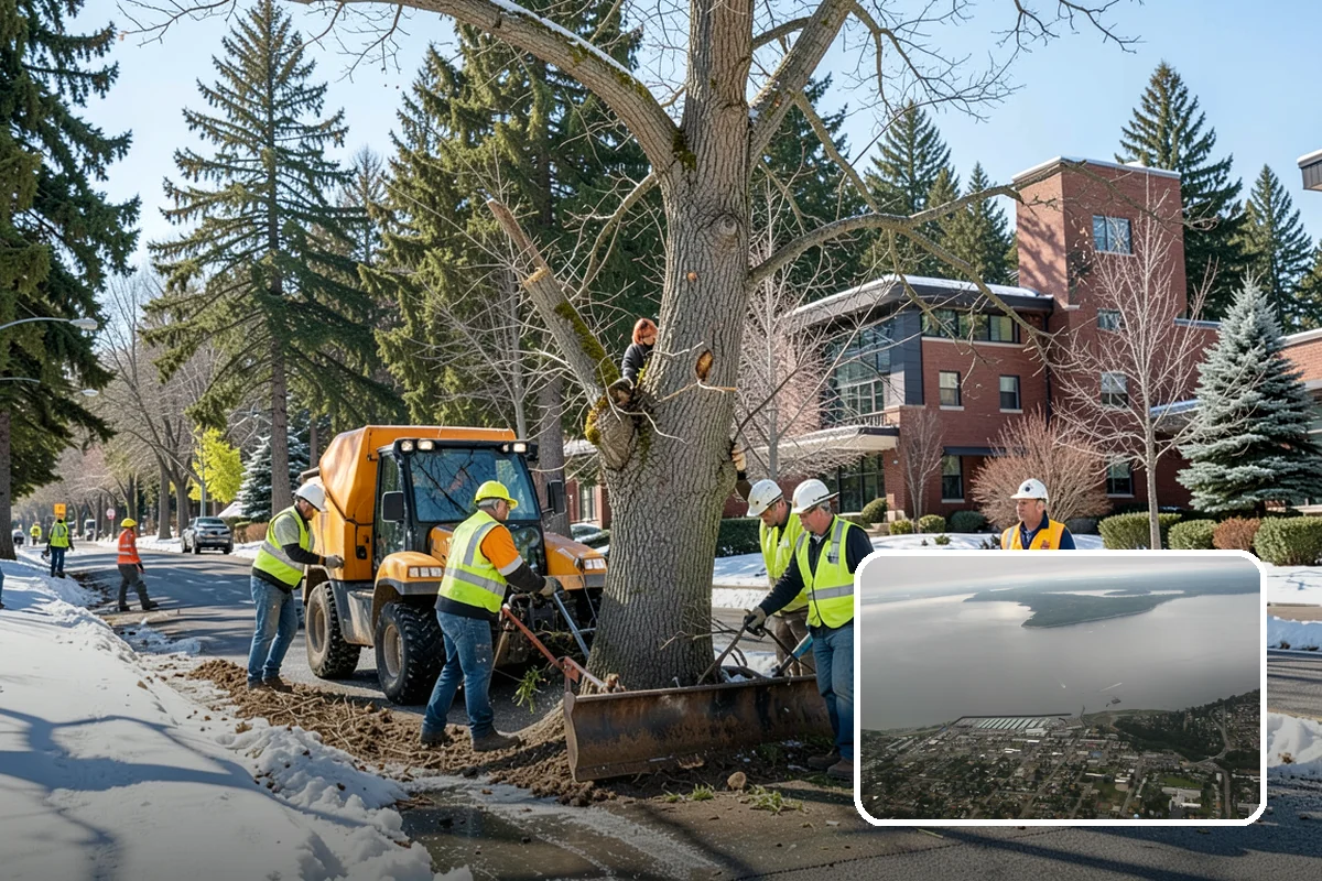 Median & Roundabout Landscaping in Des Moines, King County, WA - Sight-safe plant selection maintains driver visibility and MUTCD compliance