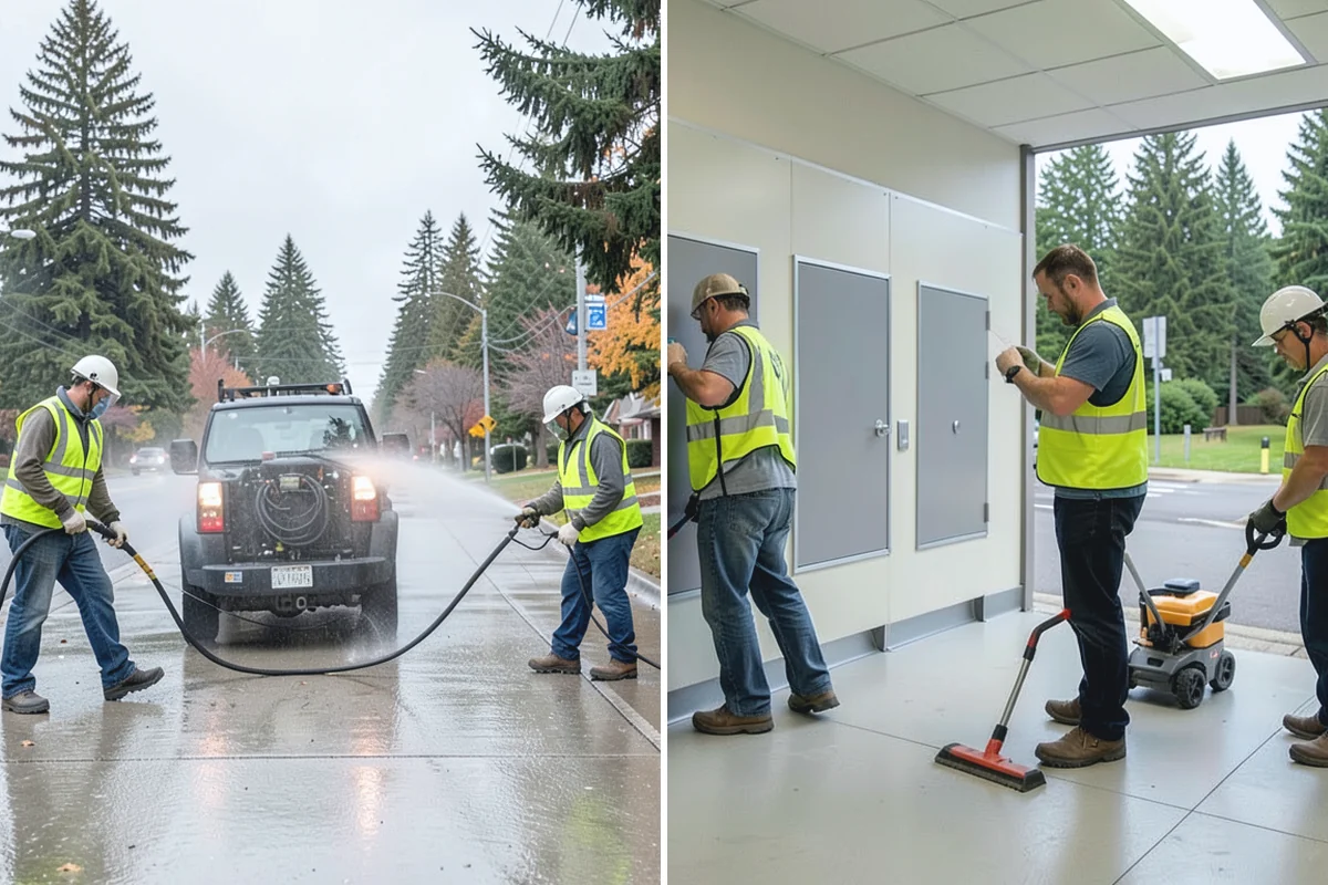 Median & Roundabout Landscaping in Des Moines, King County, WA - We assess sight triangles, clear zones, and roadway conditions