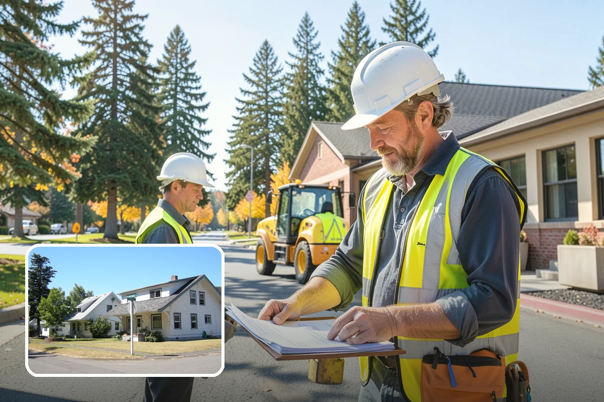 Median & Roundabout Landscaping in DuPont, Pierce County, WA - Sight-safe plant selection maintains driver visibility and MUTCD compliance