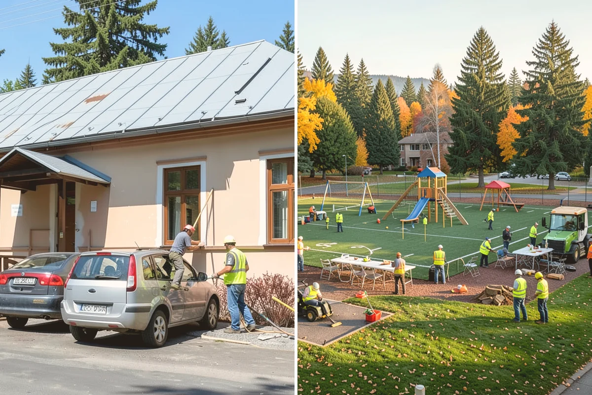 Median & Roundabout Landscaping in Eatonville, Pierce County, WA - We assess sight triangles, clear zones, and roadway conditions