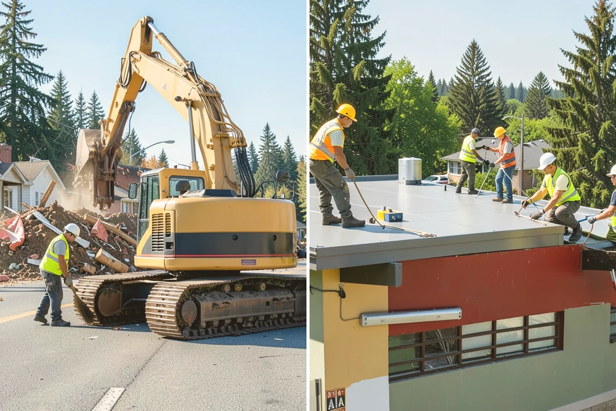 Median & Roundabout Landscaping in Fife, Pierce County, WA - We assess sight triangles, clear zones, and roadway conditions