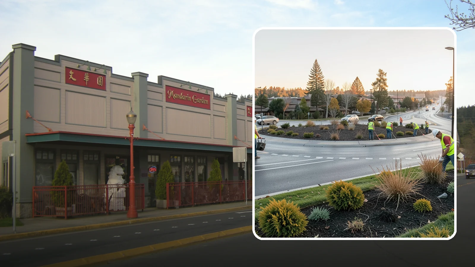 Median & Roundabout Landscaping in Issaquah, King County, WA - We install and maintain durable, sight-safe plantings in medians and roundabouts for Western Washington transportation and public...