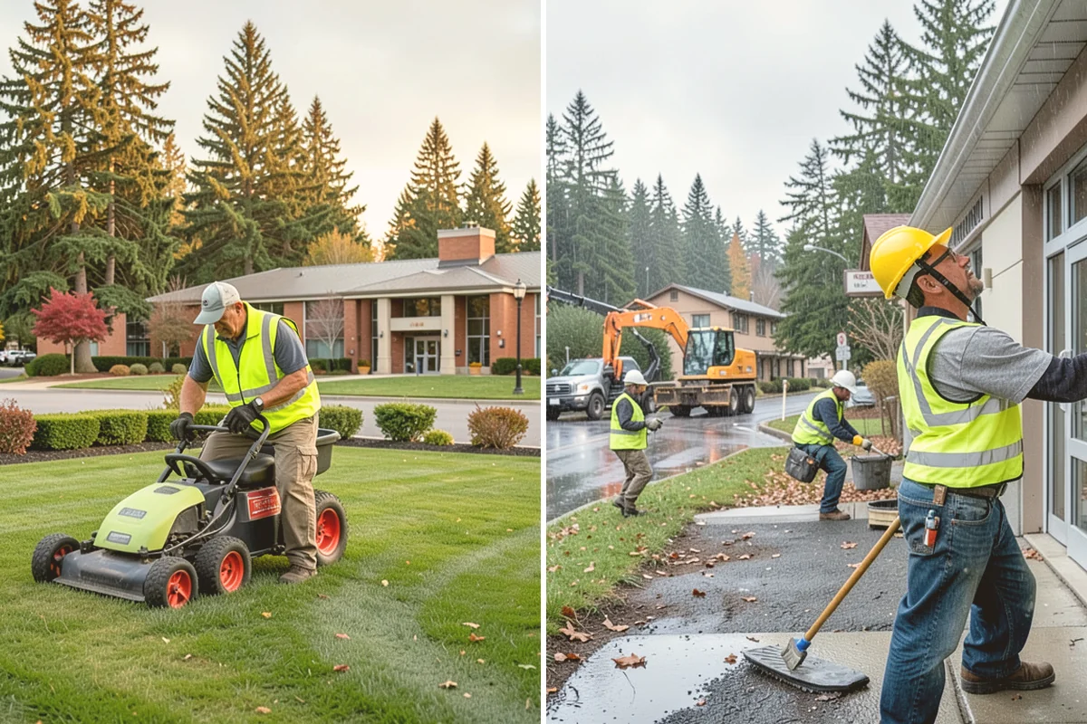 Median & Roundabout Landscaping in Kirkland, King County, WA - We assess sight triangles, clear zones, and roadway conditions
