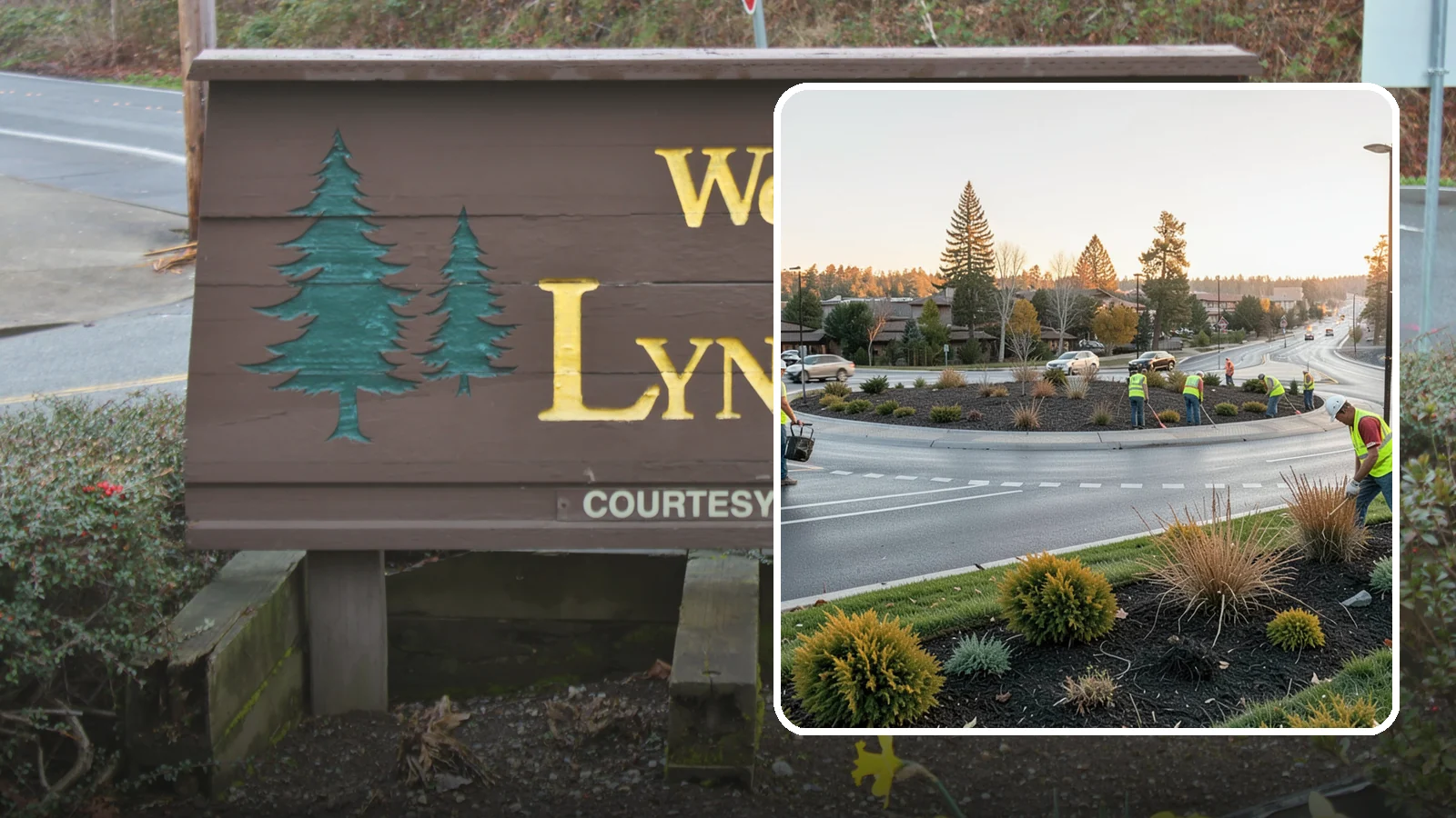 Median & Roundabout Landscaping in Lynnwood, Snohomish County, WA - We install and maintain durable, sight-safe plantings in medians and roundabouts for Western Washington transportation and public...