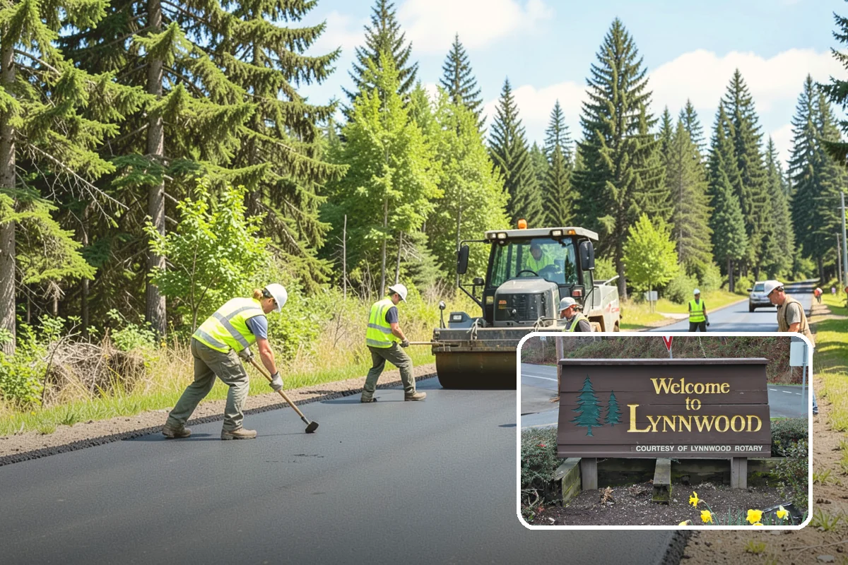 Median & Roundabout Landscaping in Lynnwood, Snohomish County, WA - Sight-safe plant selection maintains driver visibility and MUTCD compliance