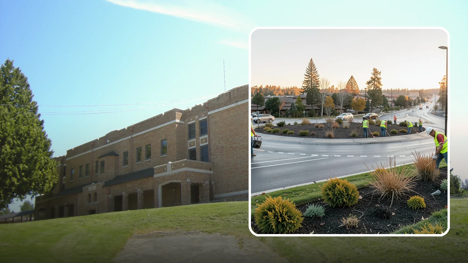 Median & Roundabout Landscaping in Maple Valley, King County, WA - We install and maintain durable, sight-safe plantings in medians and roundabouts for Western Washington transportation and public...