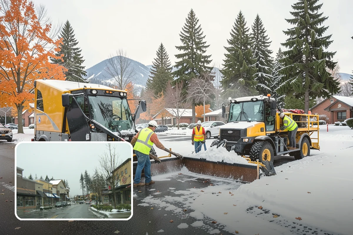 Median & Roundabout Landscaping in Mill Creek, Snohomish County, WA - Sight-safe plant selection maintains driver visibility and MUTCD compliance