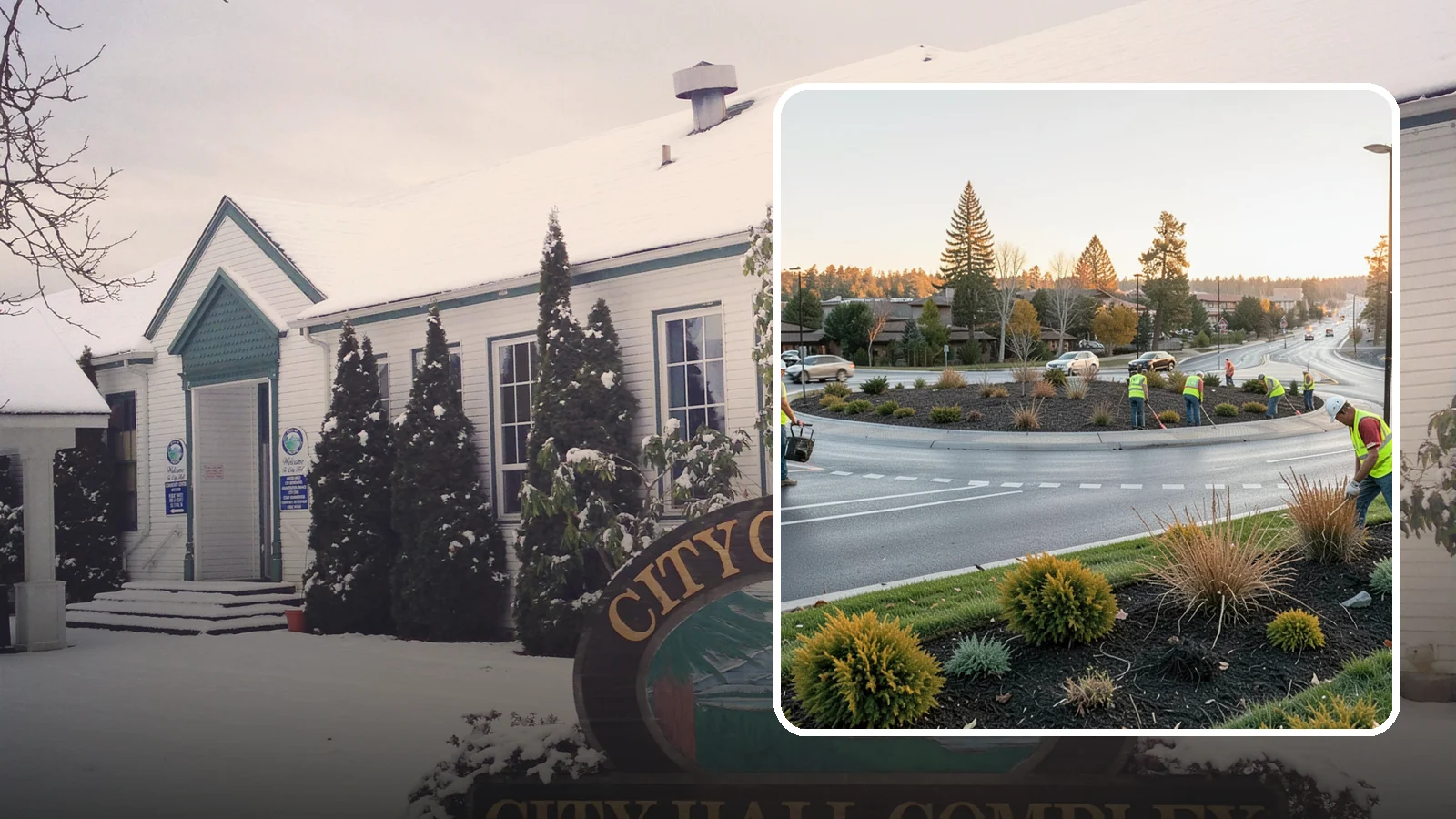 Median & Roundabout Landscaping in Pacific, King County, WA - We install and maintain durable, sight-safe plantings in medians and roundabouts for Western Washington transportation and public...