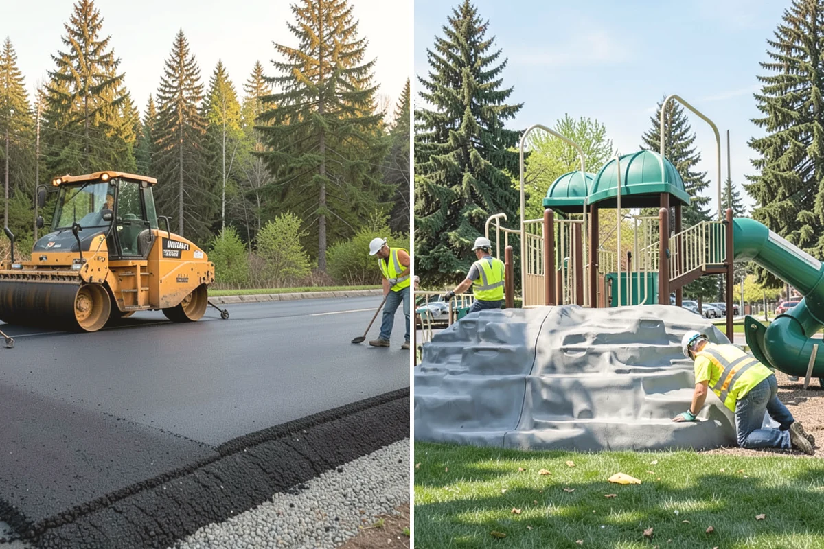 Median & Roundabout Landscaping in Tukwila, King County, WA - We assess sight triangles, clear zones, and roadway conditions