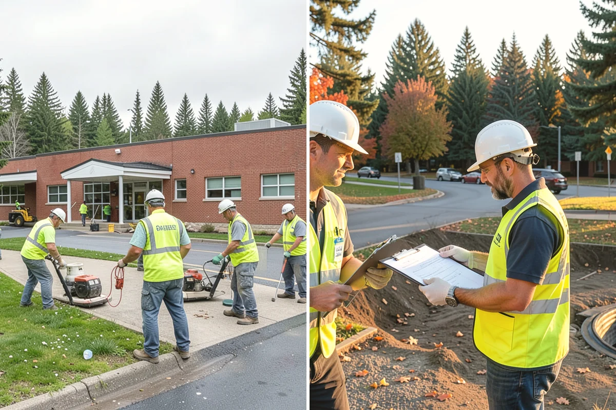 Median Landscape Maintenance in Anacortes, Skagit County, WA - Review each median for traffic-control needs and sightline limits