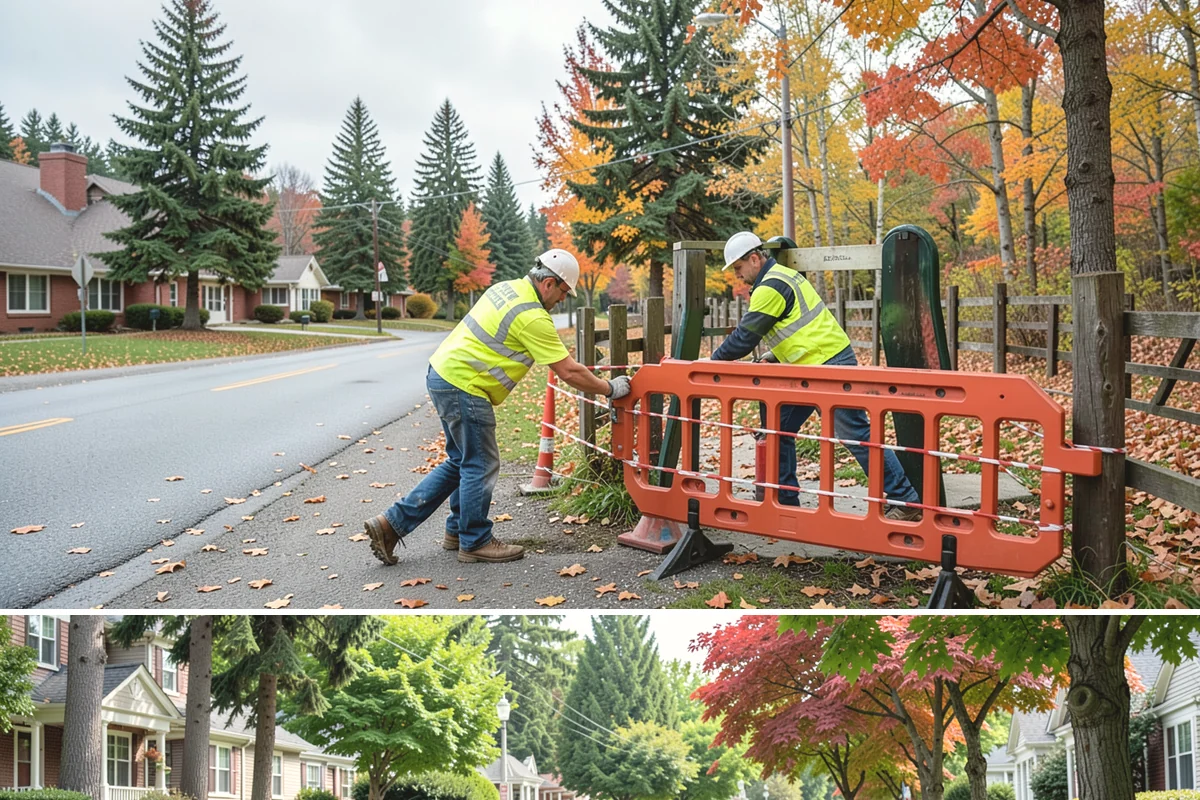 Median Landscape Maintenance in Beaux Arts Village, King County, WA - Active growth from spring through fall drives frequent mowing and trimming, while winter work centers on drainage, debris...