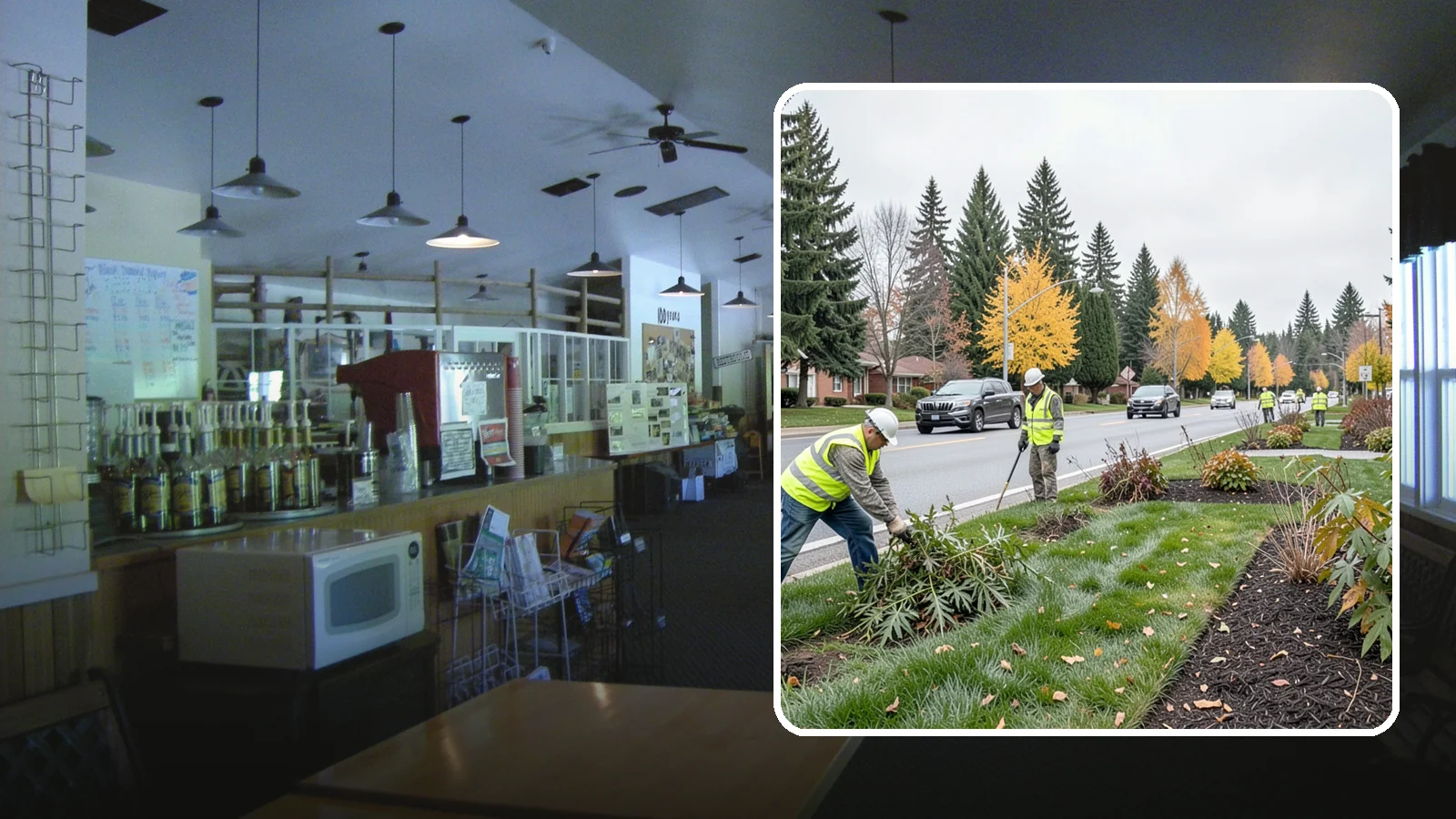 Median Landscape Maintenance in Black Diamond, King County, WA - Safe, efficient maintenance of roadway medians that keeps plantings tidy and sightlines clear for drivers.