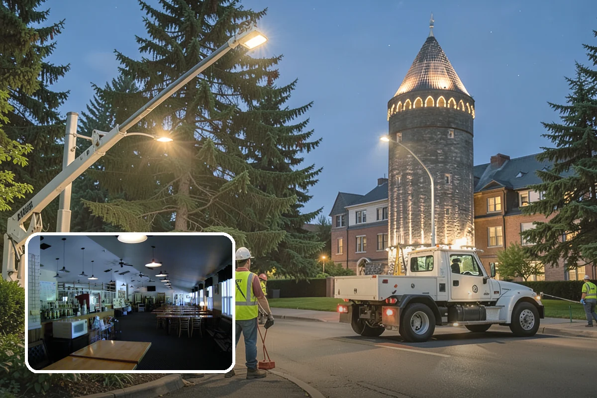 Median Landscape Maintenance in Black Diamond, King County, WA - Clear sightlines that support intersection safety