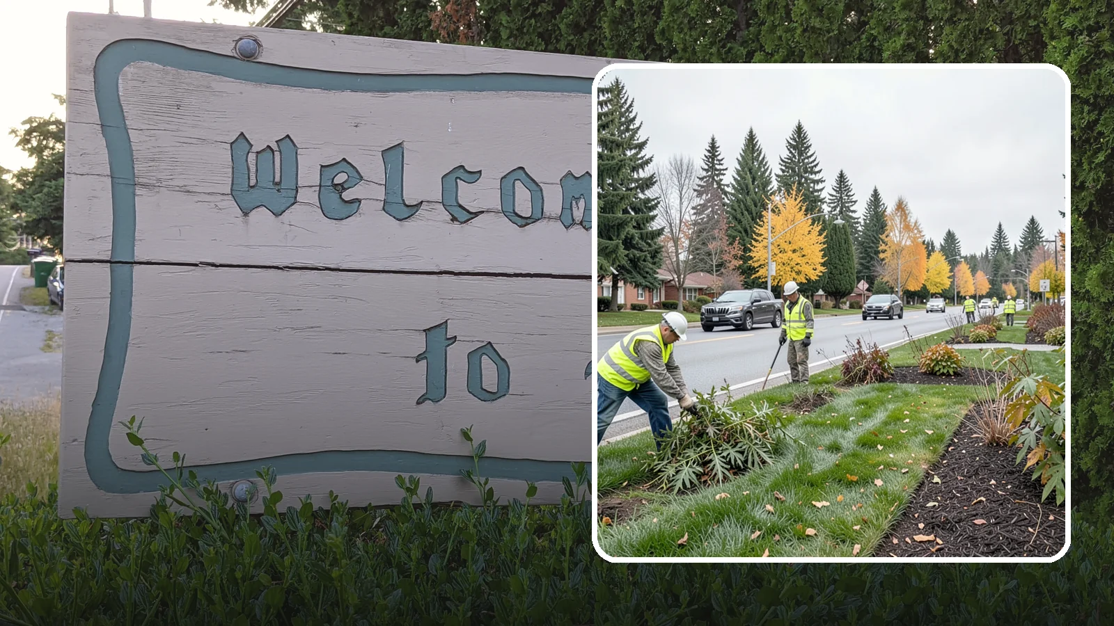 Median Landscape Maintenance in Brier, Snohomish County, WA - Safe, efficient maintenance of roadway medians that keeps plantings tidy and sightlines clear for drivers.