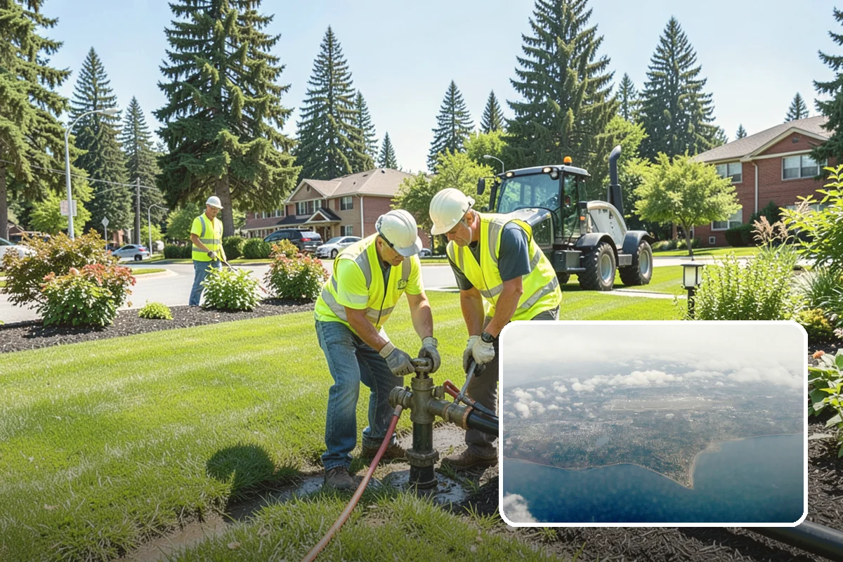 Median Landscape Maintenance in Burien, King County, WA - Clear sightlines that support intersection safety