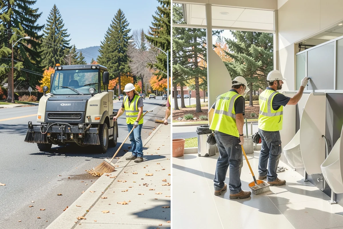 Median Landscape Maintenance in Burien, King County, WA - Review each median for traffic-control needs and sightline limits