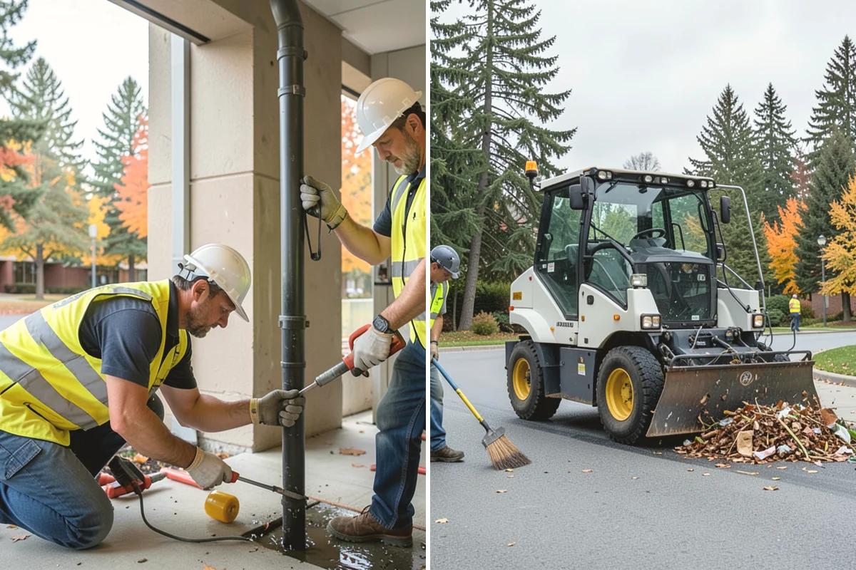 Median Landscape Maintenance in Burlington, Skagit County, WA - Review each median for traffic-control needs and sightline limits