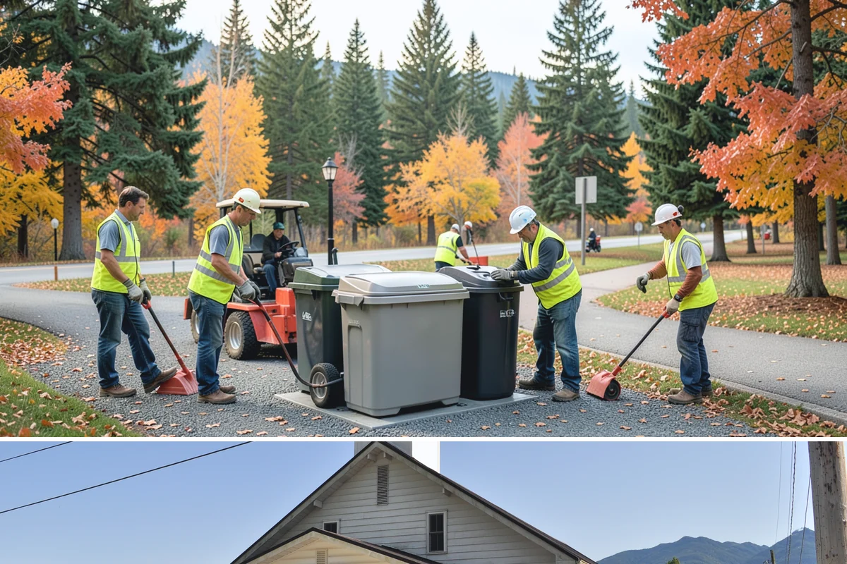 Median Landscape Maintenance in Concrete, Skagit County, WA - Active growth from spring through fall drives frequent mowing and trimming, while winter work centers on drainage, debris...