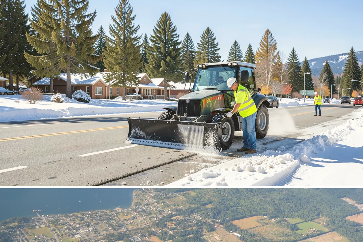 Median Landscape Maintenance in Coupeville, Island County, WA - Active growth from spring through fall drives frequent mowing and trimming, while winter work centers on drainage, debris...