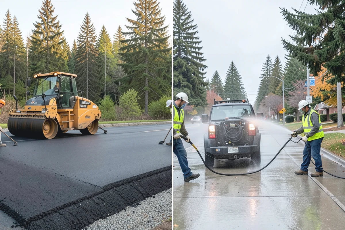 Median Landscape Maintenance in Darrington, Snohomish County, WA - Review each median for traffic-control needs and sightline limits