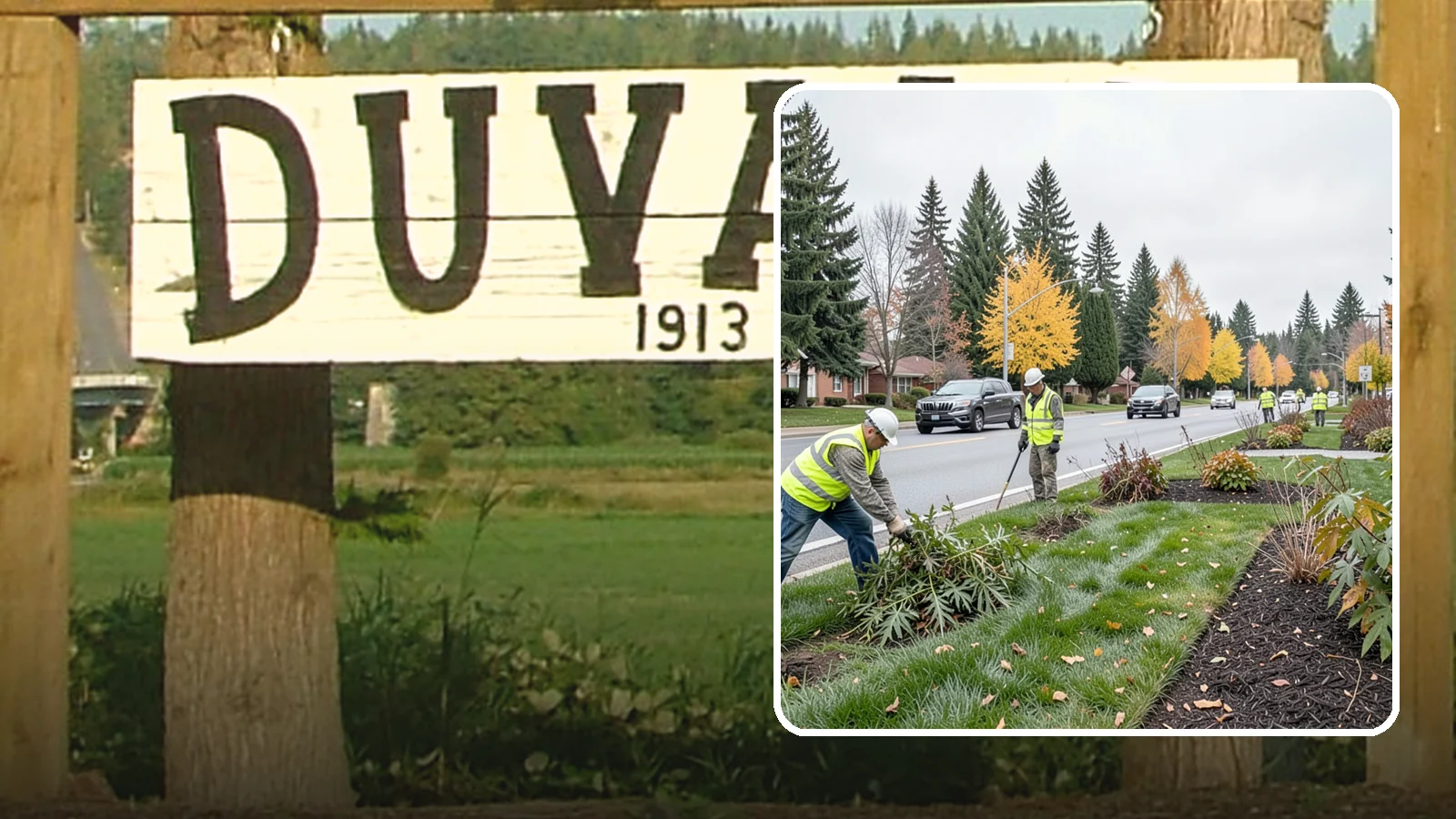 Median Landscape Maintenance in Duvall, King County, WA - Safe, efficient maintenance of roadway medians that keeps plantings tidy and sightlines clear for drivers.