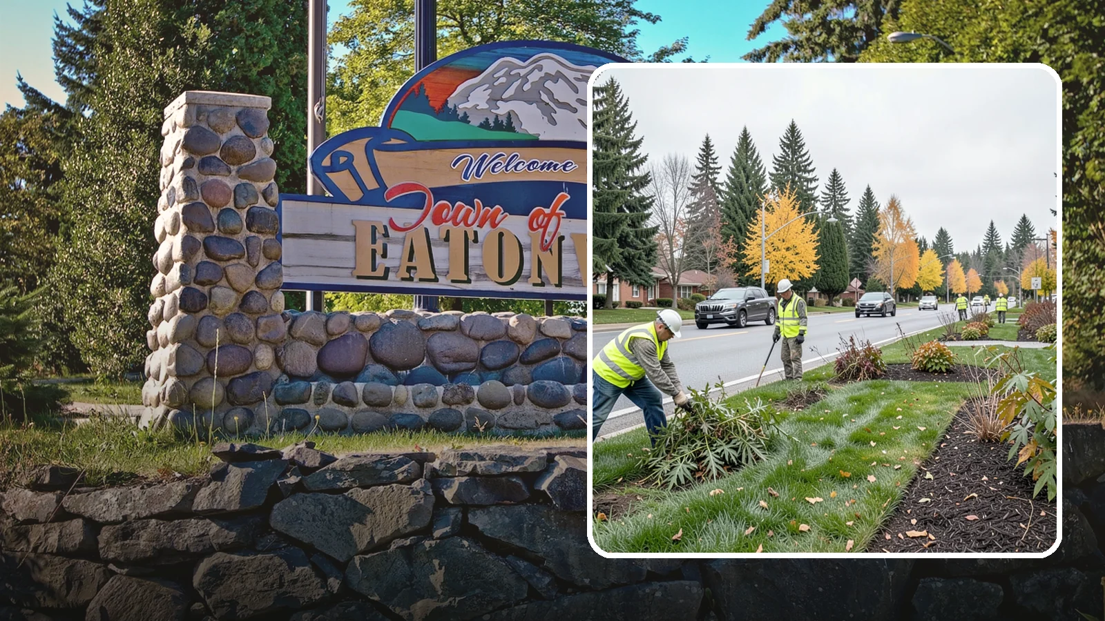Median Landscape Maintenance in Eatonville, Pierce County, WA - Safe, efficient maintenance of roadway medians that keeps plantings tidy and sightlines clear for drivers.
