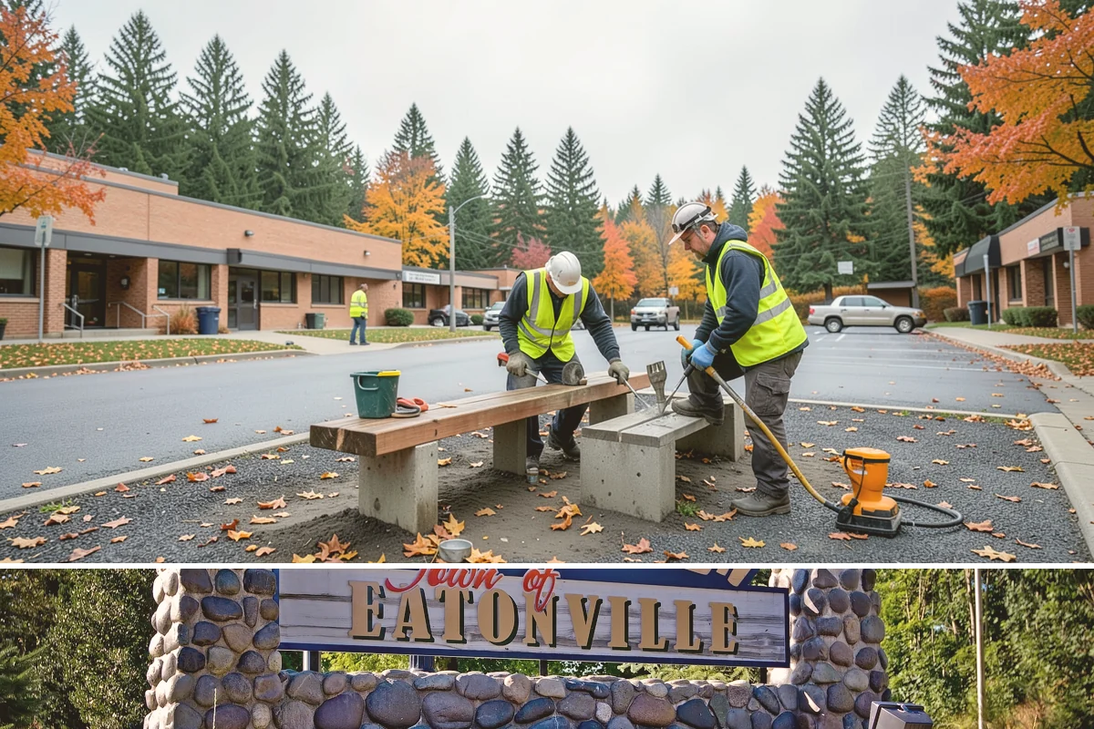 Median Landscape Maintenance in Eatonville, Pierce County, WA - Active growth from spring through fall drives frequent mowing and trimming, while winter work centers on drainage, debris...