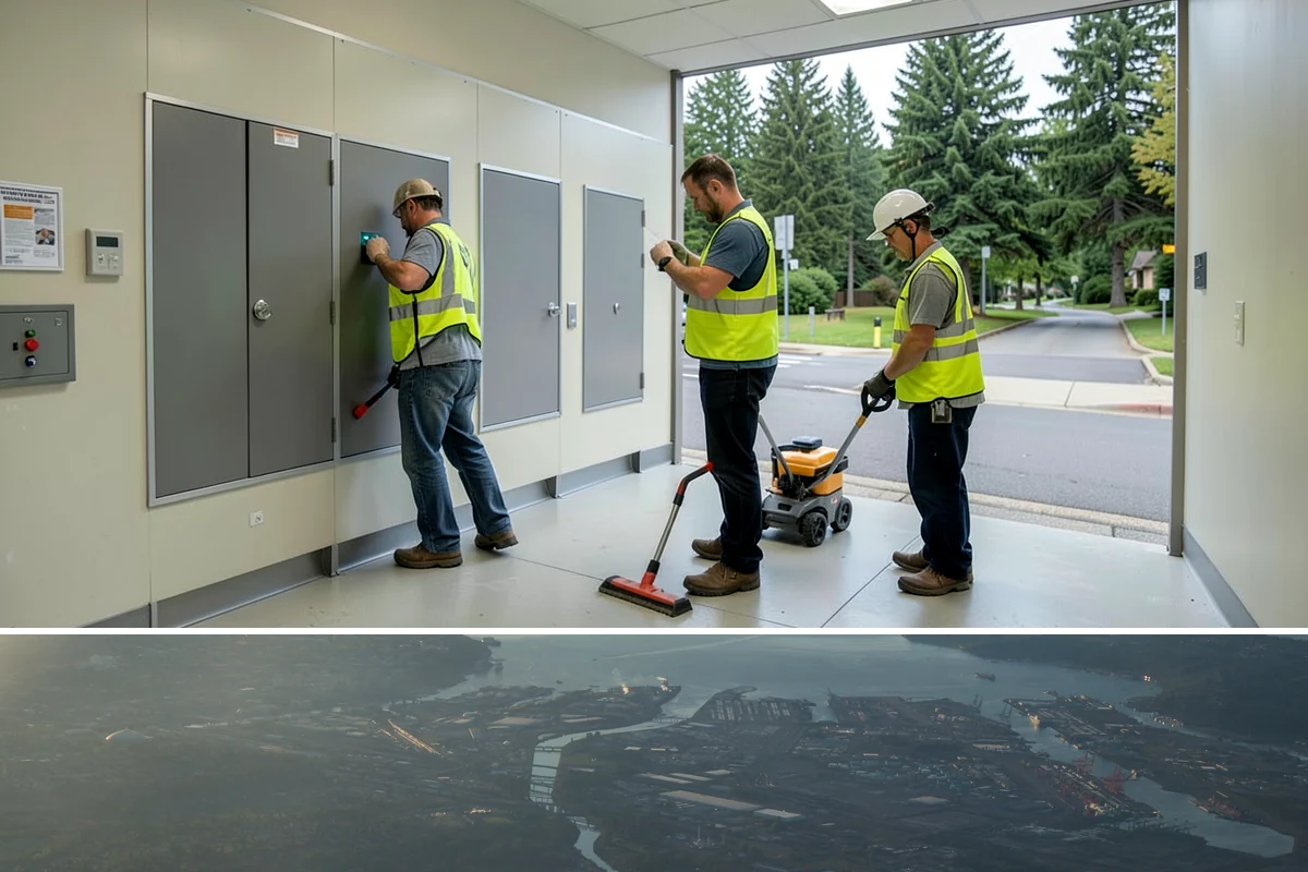 Median Landscape Maintenance in Fife, Pierce County, WA - Active growth from spring through fall drives frequent mowing and trimming, while winter work centers on drainage, debris...