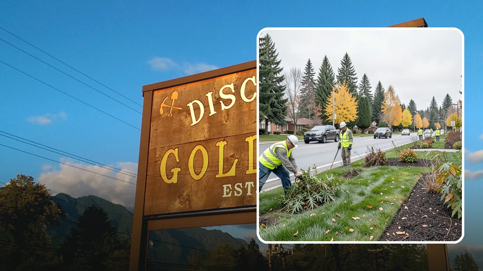 Median Landscape Maintenance in Gold Bar, Snohomish County, WA - Safe, efficient maintenance of roadway medians that keeps plantings tidy and sightlines clear for drivers.
