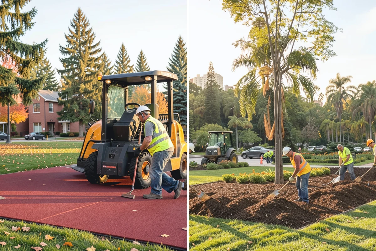 Median Landscape Maintenance in Granite Falls, Snohomish County, WA - Review each median for traffic-control needs and sightline limits