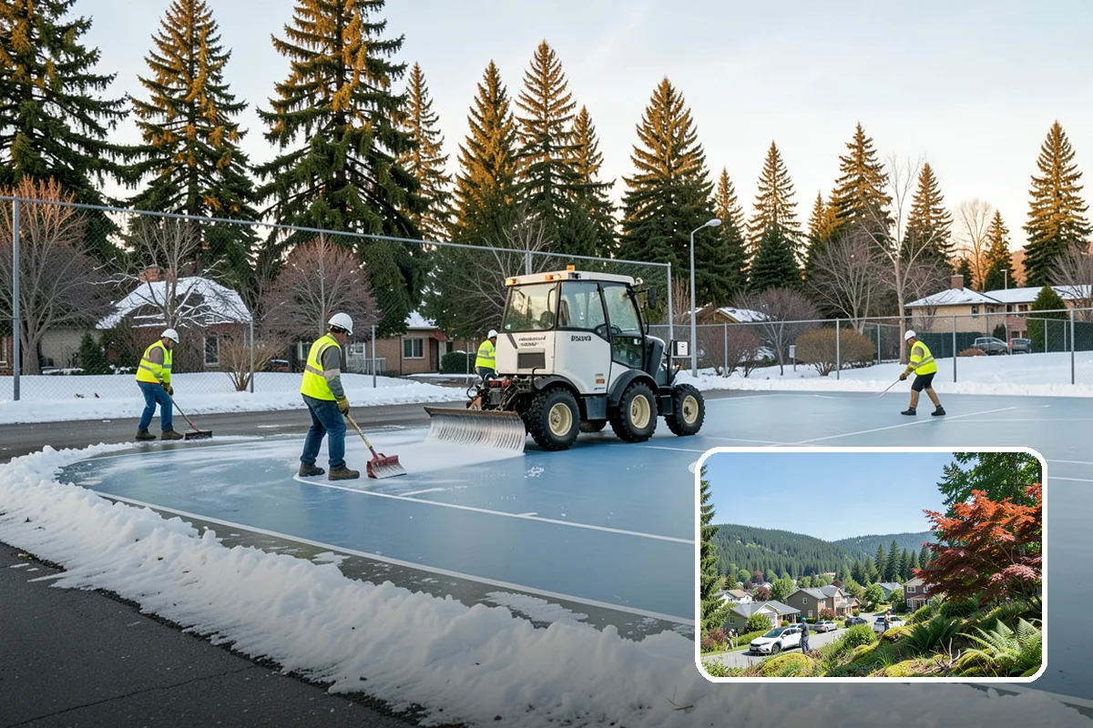 Median Landscape Maintenance in Index, Snohomish County, WA - Clear sightlines that support intersection safety