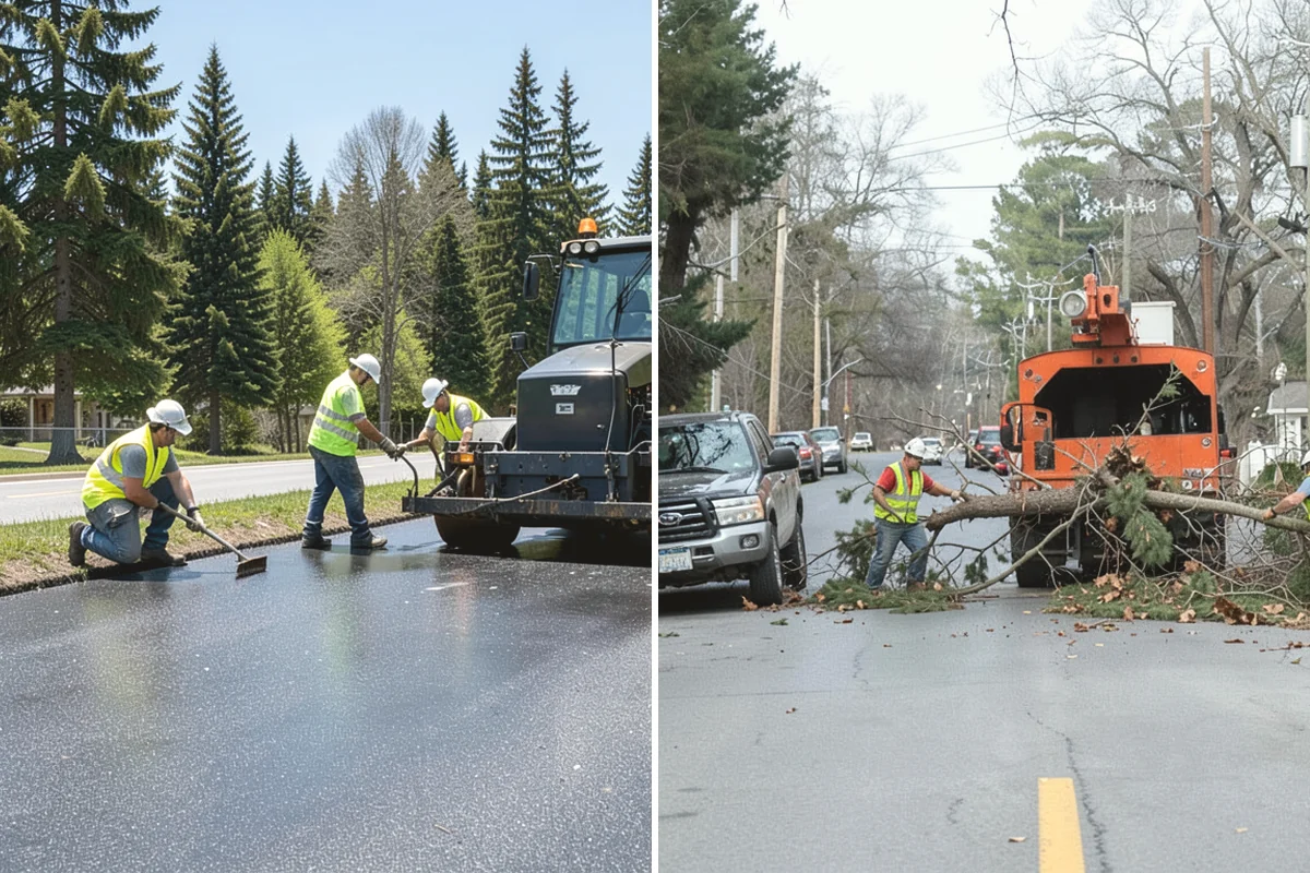 Median Landscape Maintenance in Issaquah, King County, WA - Review each median for traffic-control needs and sightline limits