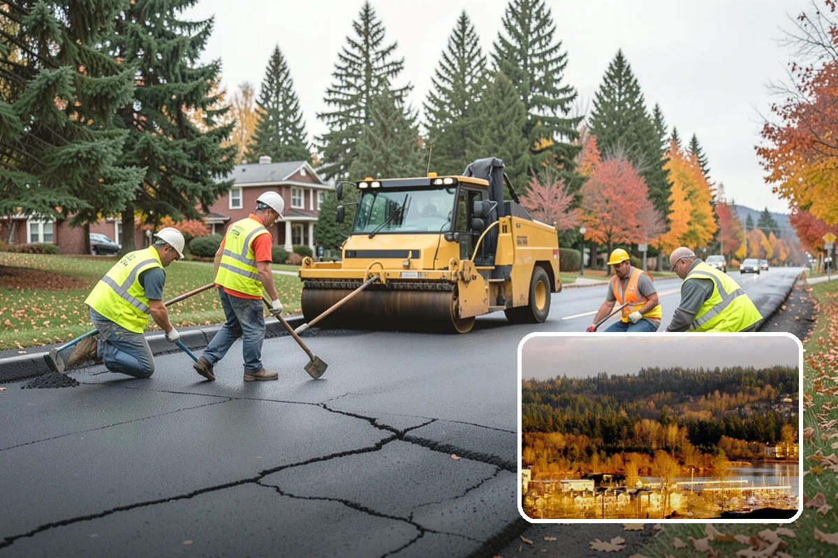 Median Landscape Maintenance in Kenmore, King County, WA - Clear sightlines that support intersection safety