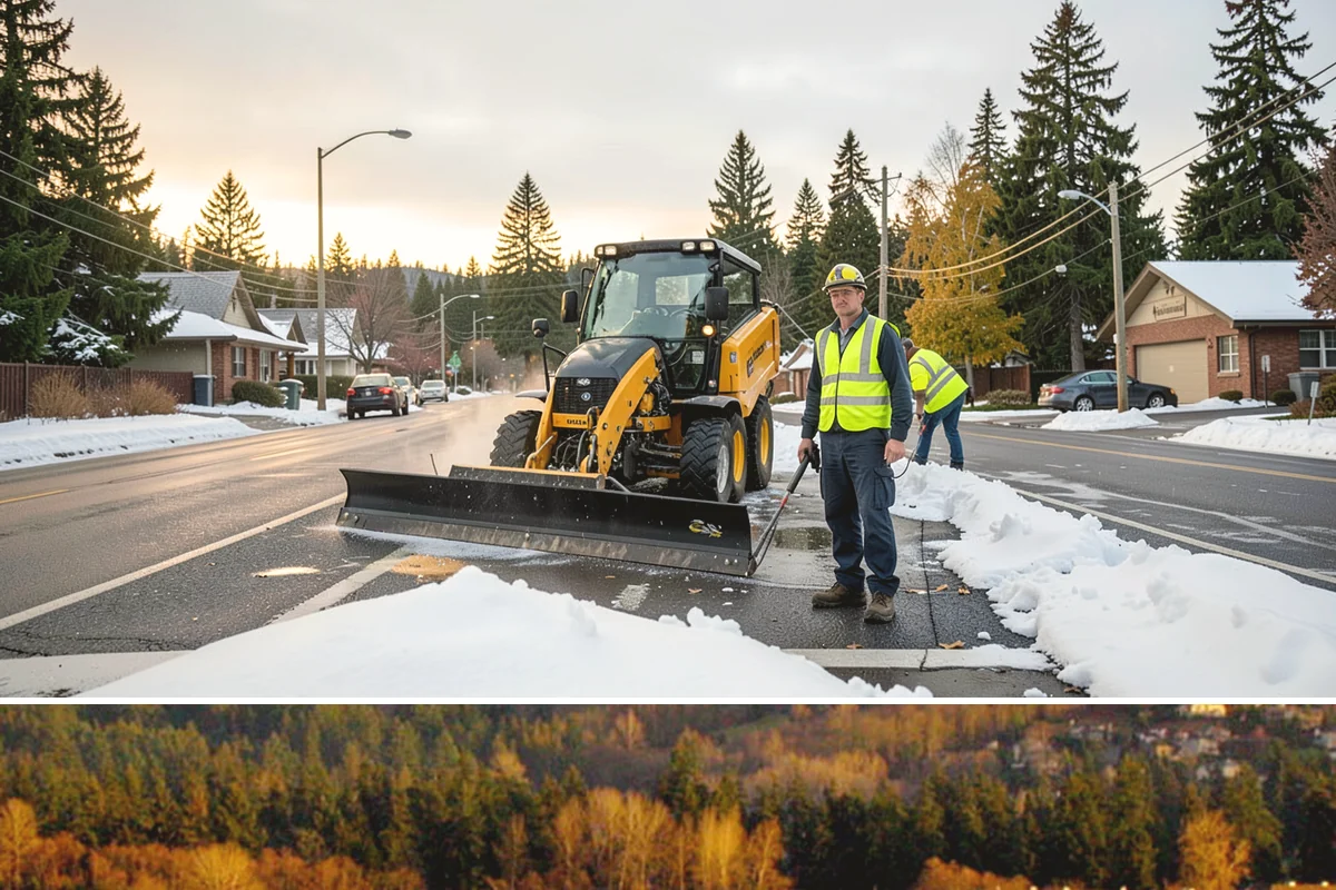 Median Landscape Maintenance in Kenmore, King County, WA - Active growth from spring through fall drives frequent mowing and trimming, while winter work centers on drainage, debris...