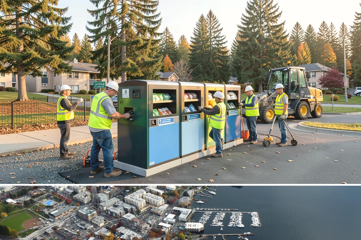 Median Landscape Maintenance in Kirkland, King County, WA - Active growth from spring through fall drives frequent mowing and trimming, while winter work centers on drainage, debris...