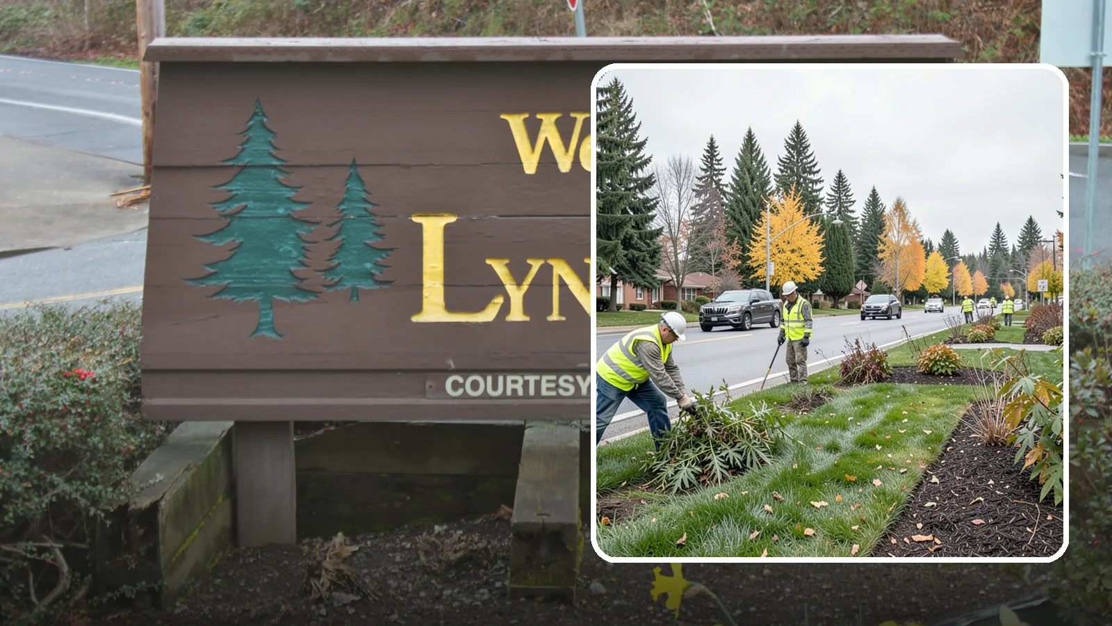 Median Landscape Maintenance in Lynnwood, Snohomish County, WA - Safe, efficient maintenance of roadway medians that keeps plantings tidy and sightlines clear for drivers.