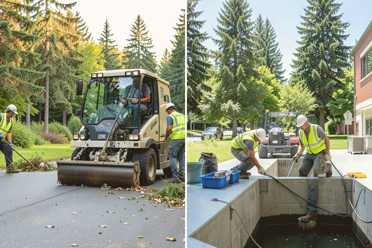 Median Landscape Maintenance in Lynnwood, Snohomish County, WA - Review each median for traffic-control needs and sightline limits