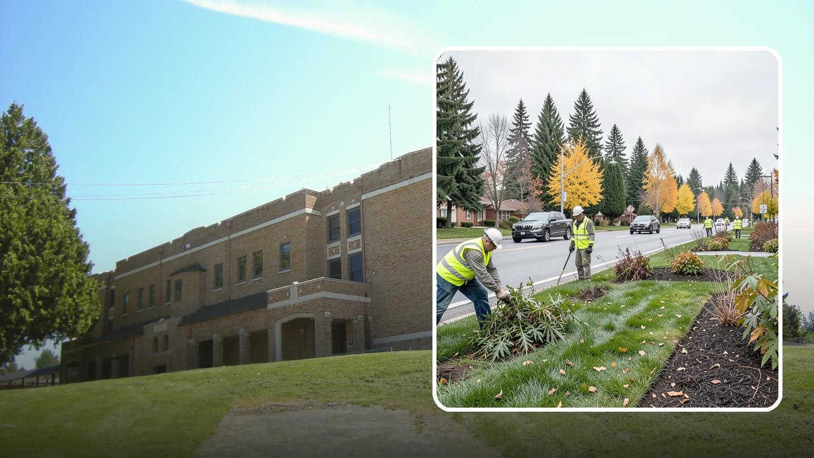 Median Landscape Maintenance in Maple Valley, King County, WA - Safe, efficient maintenance of roadway medians that keeps plantings tidy and sightlines clear for drivers.