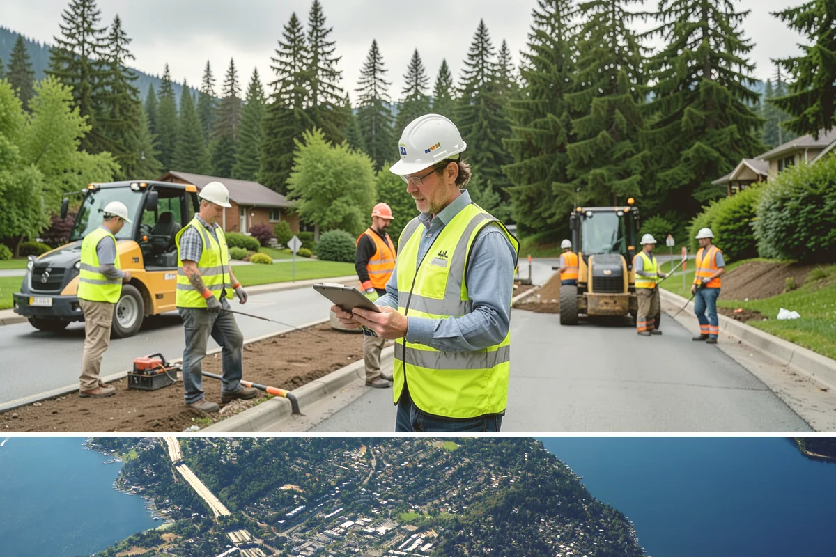 Median Landscape Maintenance in Mercer Island, King County, WA - Active growth from spring through fall drives frequent mowing and trimming, while winter work centers on drainage, debris...