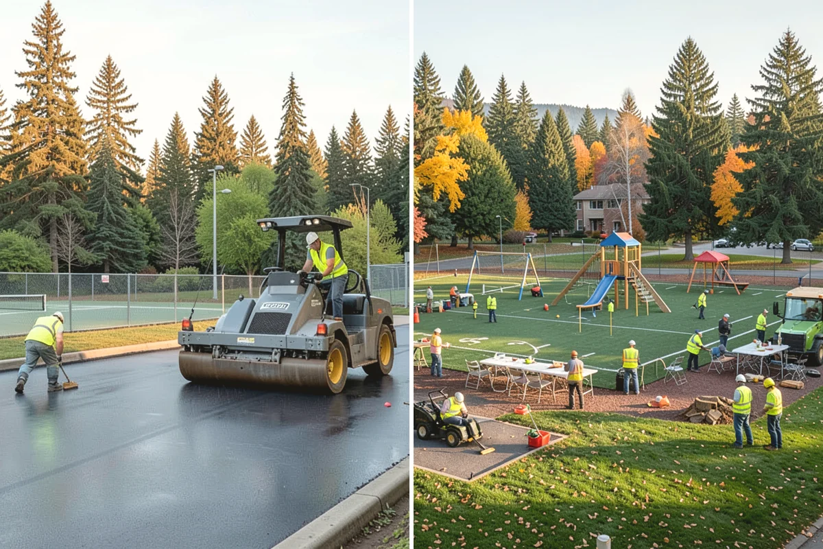 Median Landscape Maintenance in Monroe, Snohomish County, WA - Review each median for traffic-control needs and sightline limits