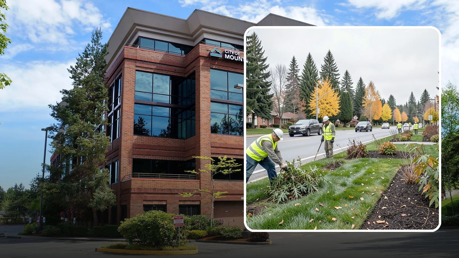 Median Landscape Maintenance in Mountlake Terrace, Snohomish County, WA - Safe, efficient maintenance of roadway medians that keeps plantings tidy and sightlines clear for drivers.