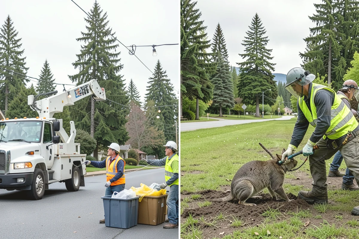 Median Landscape Maintenance in Mukilteo, Snohomish County, WA - Review each median for traffic-control needs and sightline limits