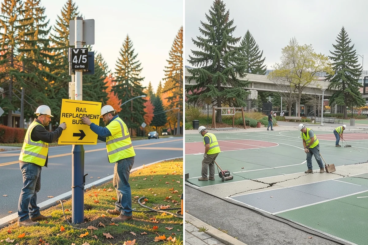 Median Landscape Maintenance in Newcastle, King County, WA - Review each median for traffic-control needs and sightline limits