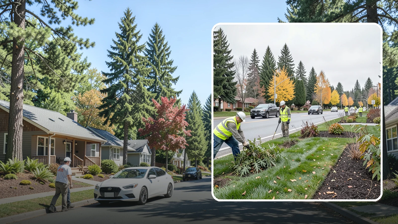 Median Landscape Maintenance in Orting, Pierce County, WA - Safe, efficient maintenance of roadway medians that keeps plantings tidy and sightlines clear for drivers.
